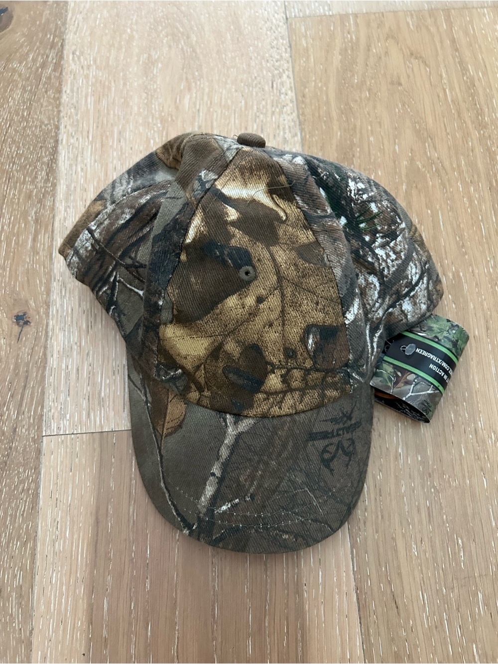 Camouflage Hunting Baseball Cap - Toddler Brown/Green Camo